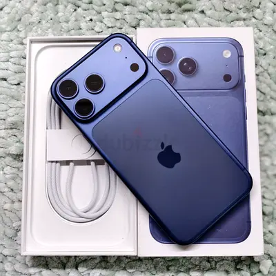 IPHONE 17 PRO MAX 256GB STORAGE BLUE TITANIUM 512GB STORAGE