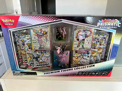 Pokemon TCG Prismatic Evolutions Premium Figure Collection Sealed