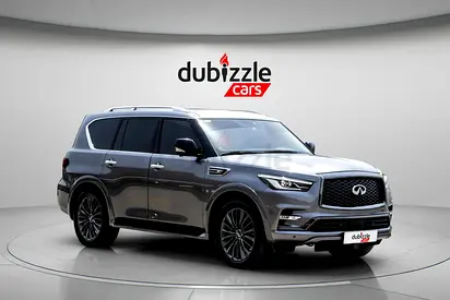AED 2052/month | 2021 Infiniti QX80  | GCC Specs | Ref#482352