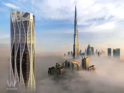 استوديو تنفيذي | إطلالة على البرج والأفق | Bayz 101 Business Bay