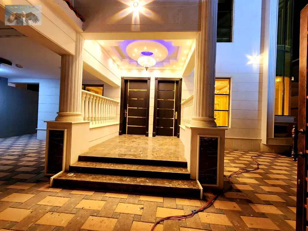 Villa for annual rent in Al Yasmeen Ajman Five master bedrooms prime location excellent space and e