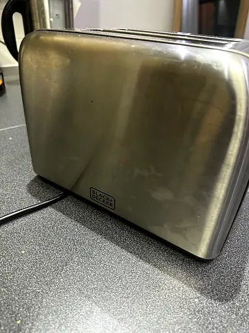 Black+Decker Stainless Steel Sandwich Maker / Grill - Used