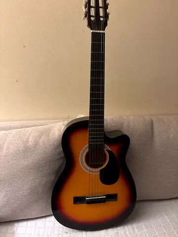 Used Classical Acoustic Guitar - Sunburst Finish