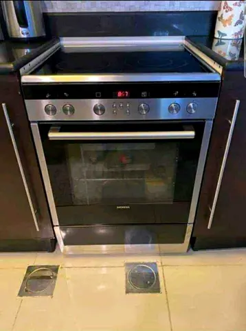 Siemens latest model full electric ceramic 4 hobs stove oven fan cooking range 60x60 a1g