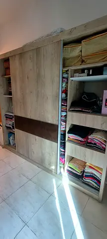 Wardrobe and 2 side tables