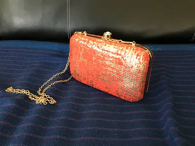 NAVYA Party Clutch Silk Purse