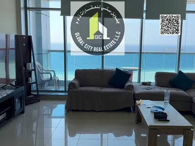 Charming 2 BR at Ajman Corniche Residences - Sea View & Balcony