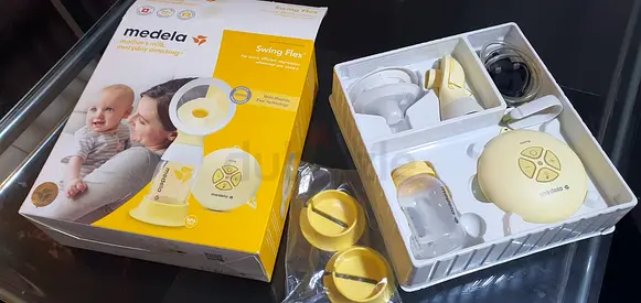 Medela Swing Flex Single Electric Breast Pump - Compact Design,