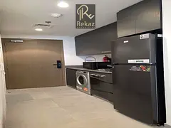 Fully Furnished Studio with balcony for Rent in Aljada (Tiraz 4) | Stunning View | AED 40K in 4 Cheq