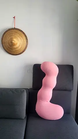 Pink emotional support seahorse cushion / plush for children and adults