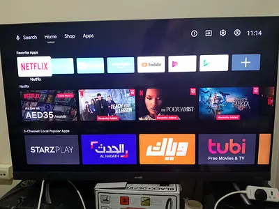 Used 55 Android Smart LED TV - Good Working Condition