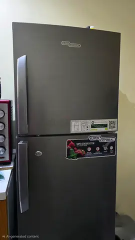 Super General Double Door Refrigerator - Perfect Working Condition.. Mushrif area