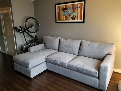 CrateBarrel Lounge Deep L shape sofa