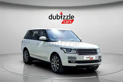 AED 2464/month | 2016 Land Rover Range Rover  | GCC Specs | Ref#483968