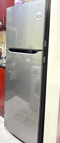 LG 2-Door Refrigerator - Good Condition, 10-Year Inverter Compressor