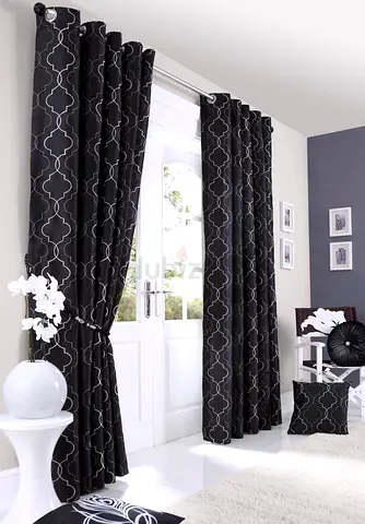 Ready Made Eyelet Curtains