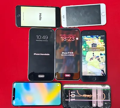 Iphones locked icloud