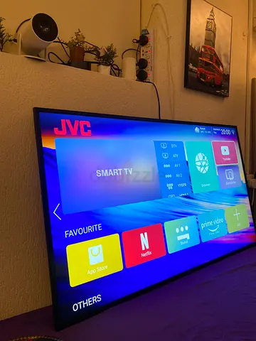 JVC 58 inch Smart TV with Netflix and YouTube