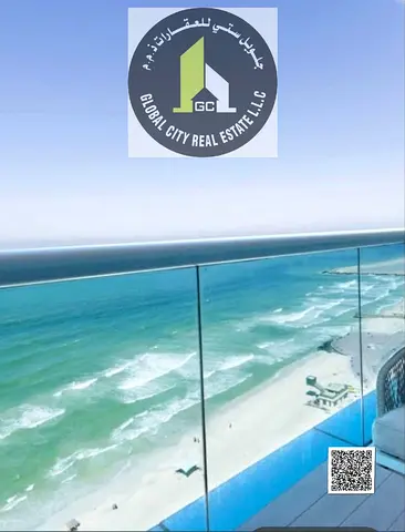 Premium 3BHK Duplex for Rent | 120k in 4 Pymts | Full Sea View, Beach Access & Maid Room | Tower 6 Fully Furnished Family Apartment