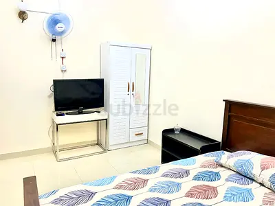 Spacious Partition Room with LED TV for Indian Couples or Working Ladies with Balcony