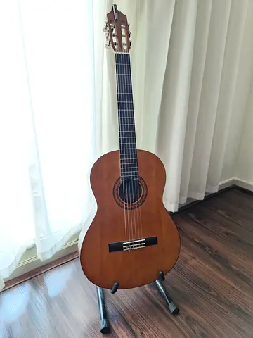 Guitar Yamaha c40 with stand and case