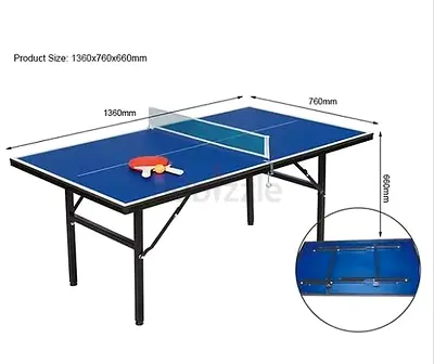 Our Junior Table Tennis (137 x 76.2 x 76 cm) - Brand New