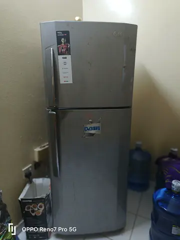 Used double-door refrigerator - good working condition
