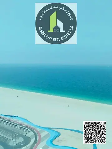 Spacious Ocean View 2BHK For Rent In Ajman Corniche Residence