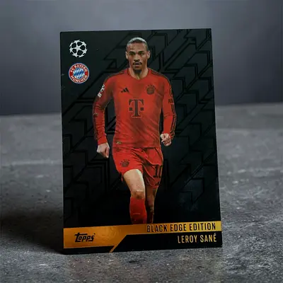 Leroy Sané Black Edge Edition – FC Bayern Munich Match Attax Limited Card