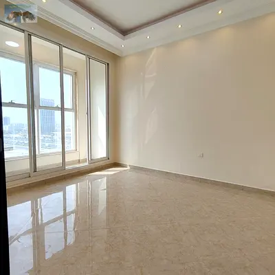 Three bedroom apartment with living room and storage room free parking one month free on Dubai and