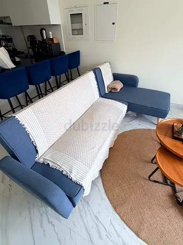 L-shaped sofa