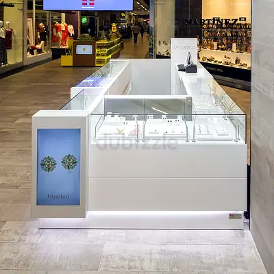 Modern Jewelry Retail Kiosk