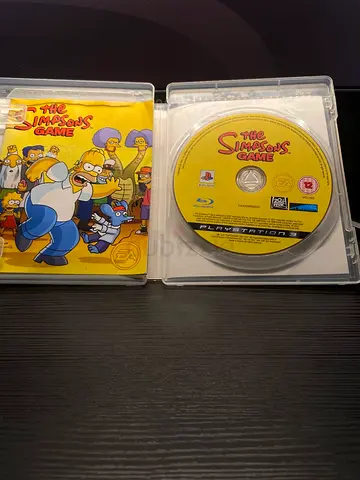 The Simpsons Game For PS3, in good condition , Price (300AED)