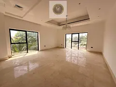 Brand-New Luxury Villa in Al Jazzat with Basement, 8 Bedrooms, Staff Quarters, Premium Finishing, Re