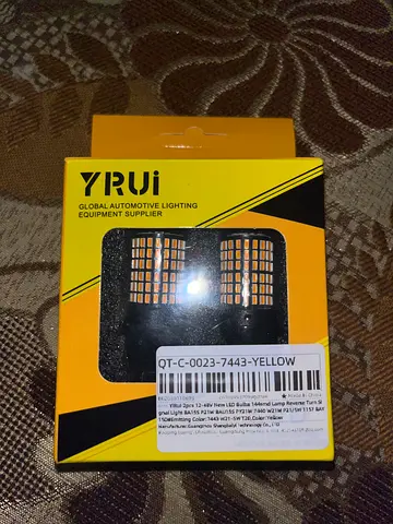 YIRUI 2pcs 12-48V New LED BULBS 144SMD LAMP REVERSE TURN SIGNAL LIGHT