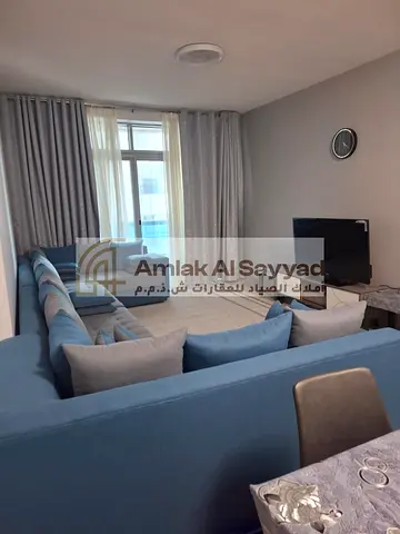 On Dubai Border | Fully Furnished 2BR + Maid | Premium Condition | Sahara Tower 2