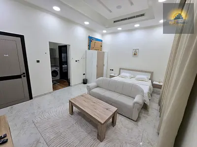 European Community Royal Finishing Big Studio With Balcony & Bath Tub Washroom in Riyad City