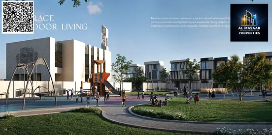 Own a modern smart home villa with a 10% down payment in the most prestigious area of ​​Ajman, directly from the developer.