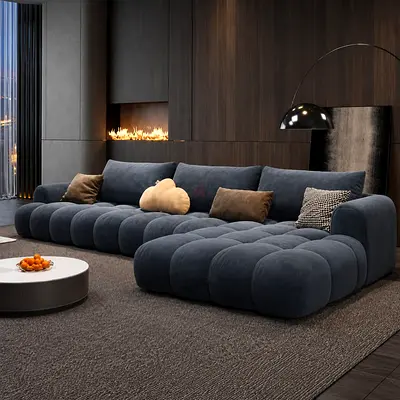 Golden elegant sofa collection
