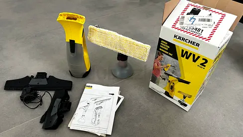 Karcher WV2 Window Vac with Accessories (Good Working Condition)