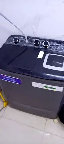 Used twin-tub washing machine - 7kg, good working condition , dry machine is not working