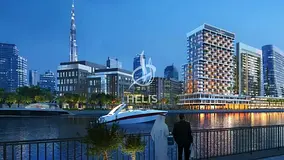 Furnished Studio | Trillionaire Residences | Canal &amp; Downtown View