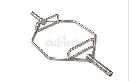 Olympic Hex Bar, Heavy-Duty Solid Pure Steel Weight Lifting Trap Bar  - Brand New