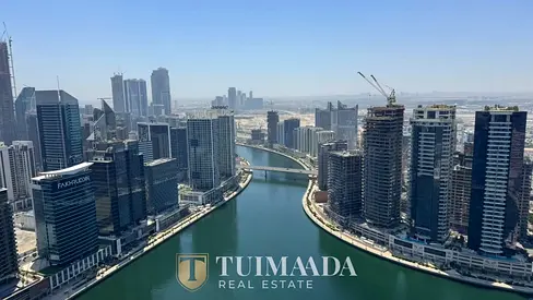 High-Floor 1BR | Peninsula Three | Marina & Skyline View | Great Location