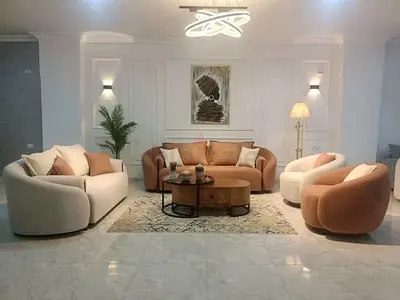 Cozy palace sofa set