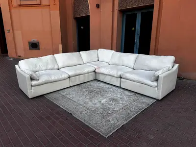 Home Center Sofa Beige Excellent Condition
