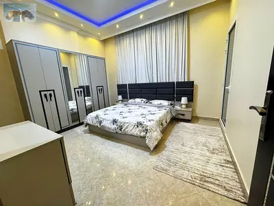 Furnished 3-bedroom apartment with a living room for monthly rent in Al Rawda Ajman A luxurious apa