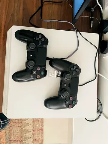 PlayStation 4 Pro – Arctic White | 2 Controllers | Excellent Condition