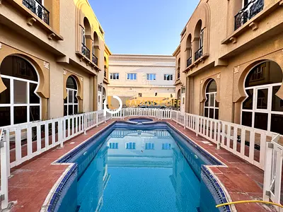 semi detached villa 3master bedroom Pvt entrance shared pool for rent 120k