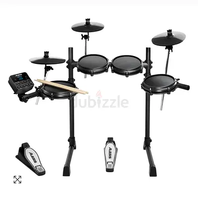 Alesis Turbo Mesh Kit Seven-Piece Electronic Drum Set With 100+ Sound